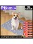 Gri Tarzı 80X90CM Yeniden Kullanılabilir Pet Idrar Pedi Yıkanabilir Köpek Kedi Bezi Mat 3 Katmanlı Emici Köpekler Bezi Pedleri Kanepe Yatak Zemin Için Kemik Pençe Baskı (Yurt Dışından) 2