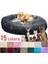 Yeşil Stil S 50CM Yuvarlak Köpek Yatağı Kedi Yatağı Ev Kulübesi ve Paspaslar Yumuşak Uzun Peluş Mat Pet Sıcak Sepet Yastık Kediler Evi Kanepe Makine Yıkama Kulübesi (Yurt Dışından) 2