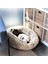 Eldiven Tarzı 80CM Dro Faux Fur Köpek Yatakları Ortopedik Donut Kedi Dro Cama Perro Köpekler Için Pet Yatak - Kendinden Isınma Kapalı Yuvarlak Yastık Sarılma (Yurt Dışından) 5