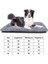Style2-Koyu Gri Stil Xs Beden Furrybaby Köpek Yatağı Mat Yumuşak Sandık Mat Kaymaz Alt Makinede Yıkanabilir Pet Yatak Büyük Köpekler Için Köpek Uyku Için Araba (Yurt Dışından) 1