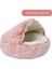 Parlakpembe Stili 40CM Pet Kulübesi Kedi Kulübesi Kış Sıcak Köpek Kulübesi Mat Peluş Yuvarlak Köpek Yatağı Köpek Mat Kedi Malzemeleri Küçük Orta Büyük Pet Yatak Cama Perro (Yurt Dışından) 1