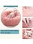 Parlakpembe Stili 40CM Pet Kulübesi Kedi Kulübesi Kış Sıcak Köpek Kulübesi Mat Peluş Yuvarlak Köpek Yatağı Köpek Mat Kedi Malzemeleri Küçük Orta Büyük Pet Yatak Cama Perro (Yurt Dışından) 4