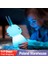 No.5 Boyutu LED Gece Lambası 7 Renk USB Şarj Edilebilir Silikon Yatak Odası Başucu Odası Lambası Dokunmatik Sensör Odası Dekor Çocuklar Için Sevimli Hediye Çocuk (Yurt Dışından) 2