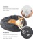 Mavi Stil 40CM Süper Yumuşak Pet Yatak Kulübesi Köpek Yuvarlak Kedi Kış Sıcak Uyku Tulumu Uzun Peluş Büyük Köpek Yastık Mat Taşınabilir Kedi Malzemeleri (Yurt Dışından) 2