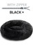 Siyah Stil XS-40CM Süper Pet Kral Köpek Yatağı Zip Kanepe Çıkarılabilir Köpek Uyku Yatağı Yıkanabilir Donut Sakinleştirici Uzun Peluş Köpek Yatakları Xxl Ayrılabilir Köpek Evi (Yurt Dışından) 1