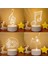 No.2 Boyutu Yeni 3D Illusion Bebek Gece Lambası Nota Hologram Gece Lambası Ev Dekorasyon Için USB Lamba Müzik Hatıra Sıcak Beyaz Işıklar (Yurt Dışından) 4