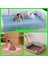 Pembe Tarzı M 62X50 cm Köpek Mat Soğutma Yaz Ped Mat Köpekler Için Kedi Battaniye Kanepe Nefes Alabilir Pet Köpek Yatağı Yaz Yıkanabilir Küçük Orta Büyük Köpekler Için Araba (Yurt Dışından) 3