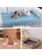 Mavi Stil U 70X55 cm Köpek Soğutma Mat Köpekler Için Yaz Ped Mat Kedi Nefes Battaniye Kedi Buz Pedleri Yıkanabilir Kanepe Nefes Alabilir Pet Köpek Yatağı Pet Mat (Yurt Dışından) 4
