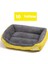 Sarı Stil S 45CMX40CMX12CM S-3xl 19COLORS Büyük Pet Kedi Köpek Yatağı Sıcak Rahat Köpek Evi Yumuşak Polar Yuva Köpek Sepetleri Mat Su Geçirmez Kulübesi Chew Geçirmez Köpek Yatağı (Yurt Dışından) 1