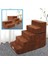 Siyah Stil 2 Adım 35X30X20CM Katmanlar Pet Köpek Merdivenleri Basamak Pazen Katlanabilir Sökülebilir Pet Tırmanma Merdiveni Montajı Çıkarılabilir Çekyat Köpek Merdivenleri Basamaklar (Yurt Dışından) 5
