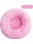 Gd-03-Parlak Pembe Stili 40CM Pet Köpek Yatağı Sıcak Polar Yuvarlak Köpek Kulübesi Evi Uzun Peluş Kış Evcil Köpek Orta Büyük Köpekler Için Yastık Kediler Yumuşak Koltuk Minderi (Yurt Dışından) 1