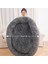 Gd-03-Parlak Pembe Stili 40CM Pet Köpek Yatağı Sıcak Polar Yuvarlak Köpek Kulübesi Evi Uzun Peluş Kış Evcil Köpek Orta Büyük Köpekler Için Yastık Kediler Yumuşak Koltuk Minderi (Yurt Dışından) 4