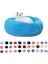 Pembe Tarzı S-50CM Tlny Uzun Peluş Köpek Yatağı Ev Köpek Mat Kış Sıcak Uyku Kediler Yuva Yumuşak Uzun Peluş Köpek Sepeti Pet Yastık Taşınabilir Pet Yatak (Yurt Dışından) 4