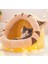 No.4 Tarzı S Beden Kedi Yatağı Kapalı Pet Çadır Sıcak Yumuşak Yastık Novetly Kulübeler Rahat Ev Tüm Mevsim Küçük Orta Köpek Kediler Için Uyku Yatakları Yuva (Yurt Dışından) 5