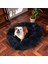 Parlak Pembe Tarzı S ÇAPI40CM Kalın Cutton Yuvarlak Köpek Yatağı Süper Yumuşak Uzun Peluş Pet Kedi Mat Köpekler Için Yuva Yastık Yatak Kış Sıcak Evcil Hayvan Kanepe Köpek Kulübesi (Yurt Dışından) 3