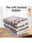 C Tarzı Stili L69X52CM Yumuşak Flanel Kalınlaşmış Pet Yumuşak Polar Ped Pet Battaniye Yatak Mat Yavru Köpek Kedi Kanepe Yastık Ev Halısı Sıcak Tutmak Uyku Örtüsü (Yurt Dışından) 2