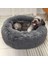 Koyu Gri Tarzı M Çapı 60CM Köpek Uzun Peluş Dounts Yataklar Sakinleştirici Yatak Hondenmand Pet Kulübesi Büyük Köpek Için Süper Yumuşak Kabarık Rahat (Yurt Dışından) 2