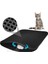 Gri Stil 46X60CM Katlanabilir Çift Katmanlı Kedi Mat Yatak Pedleri Pet Ürün Yatağı Yakalama Pet Çöp Kutusu Mat Ev Kediler Için Temiz Mat Su Geçirmez Pet Kedi Kumu Mat (Yurt Dışından) 3