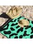 New Land Siyah Yeşil OVERSIZE Plaj Havlusu 4