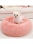 Cilt Pembe Tarzı 40CM Yeni Köpek Yatağı Uzun Peluş Kedi Mat Süper Yumuşak Köpek Yatakları Büyük Köpekler Için Yatak Labradorlar Ev Yuvarlak Yastık Pet Ürün Aksesuarları (Yurt Dışından) 3