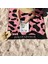 New Land Siyah Pembe OVERSIZE Plaj Havlusu 2
