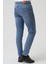 Albury J2427 Regular Fit Pamuklu 5 Cep Jean Pantolon Mavi 4