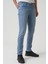 White Stone Albury J2427 Regular Fit Pamuklu 5 Cep Jean Pantolon Buz Mavi 3