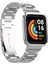 Xiaomi Redmi Watch (Mi Watch Lite) Uyumlu Krd-60 Metal Kordon Zore Gümüş 1