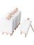 4 By 4 Inç Mini Tuval ve 8*16 cm Mini Ahşap Şövale Boyama Çizim Okul Öğrenci Sanatçı Malzemeleri Için Set, 12 Paket (Yurt Dışından) 1