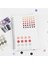 100 Sayfa Suluboya Polka Dot Etiket Günlük Aksesuarları Scrapbooking Dıy Renk Etiket Washi Etiket Kırtasiye (Yurt Dışından) 4