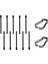 (10 Paket) Dikkat Çekici 2 Stylus Kalem Yedek Uçları/uçları Için Işaretleyici Kalem Uçları/uçları Yumuşak (Siyah) (Yurt Dışından) 1