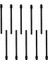(10 Paket) Dikkat Çekici 2 Stylus Kalem Yedek Uçları/uçları Için Işaretleyici Kalem Uçları/uçları Yumuşak (Siyah) (Yurt Dışından) 2