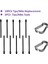 (10 Paket) Dikkat Çekici 2 Stylus Kalem Yedek Uçları/uçları Için Işaretleyici Kalem Uçları/uçları Yumuşak (Siyah) (Yurt Dışından) 3