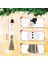 Parça Boncuk Çelenk Yılbaşı Ağacı Süsleri Noel Ahşap Çiftlik Evi Boncuk Rustik Asılı Boncuk Boncuk (Yurt Dışından) 2