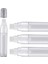 4 Paket Boya Kalemleri 15 mm Boş Akrilik Kalıcı Marker Şeffaf Beyaz Işaretleyici Kalem Güzel Nokta Boş Doldurulabilir Işaretleyiciler (Yurt Dışından) 1