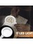 17 LED Işıklı Büyüteç, 3x 6x Okuma Büyüteci, Taşınabilir Katlanabilir Büyütme (Beyaz) (Yurt Dışından) 3