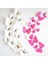Açık Kırmızı Tarzı Sıcak Satış 3D Kelebek Duvar Çıkartmasıbig + 6small Pvc 3D Kelebek Duvar Sticker Ev Dekorasyonu Için (Yurt Dışından) 3