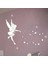 Gümüş Tarzı Peri Duvar Aynası Akrilik Aynalı Dekoratif Tinker Bell Duvar Çıkartmaları Ev Dekorasyon (Yurt Dışından) 1