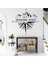 Gri Tarzı 42X43CM Macera Bekliyor Duvar Çıkartması Dağ Pusula ile Seyahat Sanat Denizcilik Ev Dekor Odası Yatak Odası Duvar Sticker Çıkarılabilir Duvar (Yurt Dışından) 4