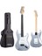RPH-30SL Gül Klavye Silver Strat Kasa SSS Elektro Gitar Seti 2