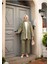 Beli Bağlamalı Çeket ve Pantolonlu Keten Takım 5