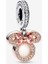 Disney Minnie Mouse Siluet Çift Sallantılı Charm 1