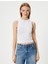 Atlet Sırt Detaylı Bisiklet Yaka Kolsuz Slim Fit 3