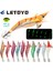 L Tarzı 110MM 18.5g Letoyo 3.5 #18.5g Aydınlık Kalamar Jig Arama Çıngırak Kalamar Jig Deniz Balıkçılık Cazibesi Yem Ahtapot Mürekkepbalığı Kalamar Kanca (Yurt Dışından) 2