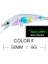 F Tarzı 5 cm 6g Balıkçılık Cazibesi Zorlu Lg Ağır Minnow 50 S Wobbler Batan Jerkbait Swimbait Yapay Sert Yem Alabalık Yem Bas Yem (Yurt Dışından) 1