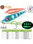 Colorg Stili 20G Fstk Patent Deniz Balıkçılığı Yavaş Adım Jig 30G40G60G80G Orfoz Öldürücü Metal Jig Dart Jig Kaşık Yapay Yem Jig Balıkçılık Cazibesi (Yurt Dışından) 1