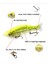 K Tarzı 1 Adet Swimbait Büyük Balıkçılık Cazibesi Yapay Sert Yem G Eklemli Balıkçılık Cazibesi Predator Wobbler Minnow Pike (Yurt Dışından) 5