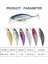 Bir Stil 4.8 cm 4.3g Balıkçılık Cazibesi Minnow Wobbler Spearhead 48HS Ağır Batan Jerkbait Swimbait Yapay Sert Yem Alabalık Yem Bas Yem (Yurt Dışından) 5