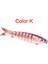 K Tarzı G Balıkçılık Cazibesi Eklemli Batan Wobbler Pike Swimbait Crankbait Alabalık Bas Balıkçılık Aksesuarları Mücadele Yem Pesca (Yurt Dışından) 1