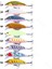 No.9 Stili 1 Pc G Smith Batan Minnow Wobblers Balıkçılık Lures Alabalık Yapay Plastik Sert Yem Jerkbaits Peche Bas Sazan Balıkçılık (Yurt Dışından) 4